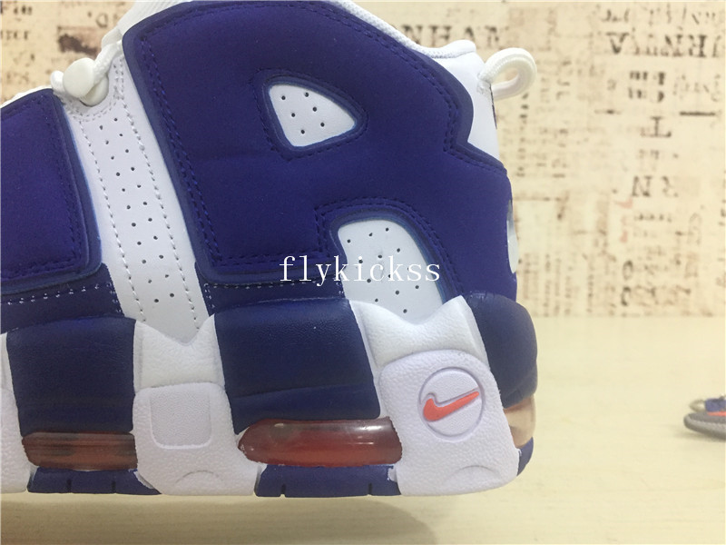 Nike Air More Uptempo White Blue